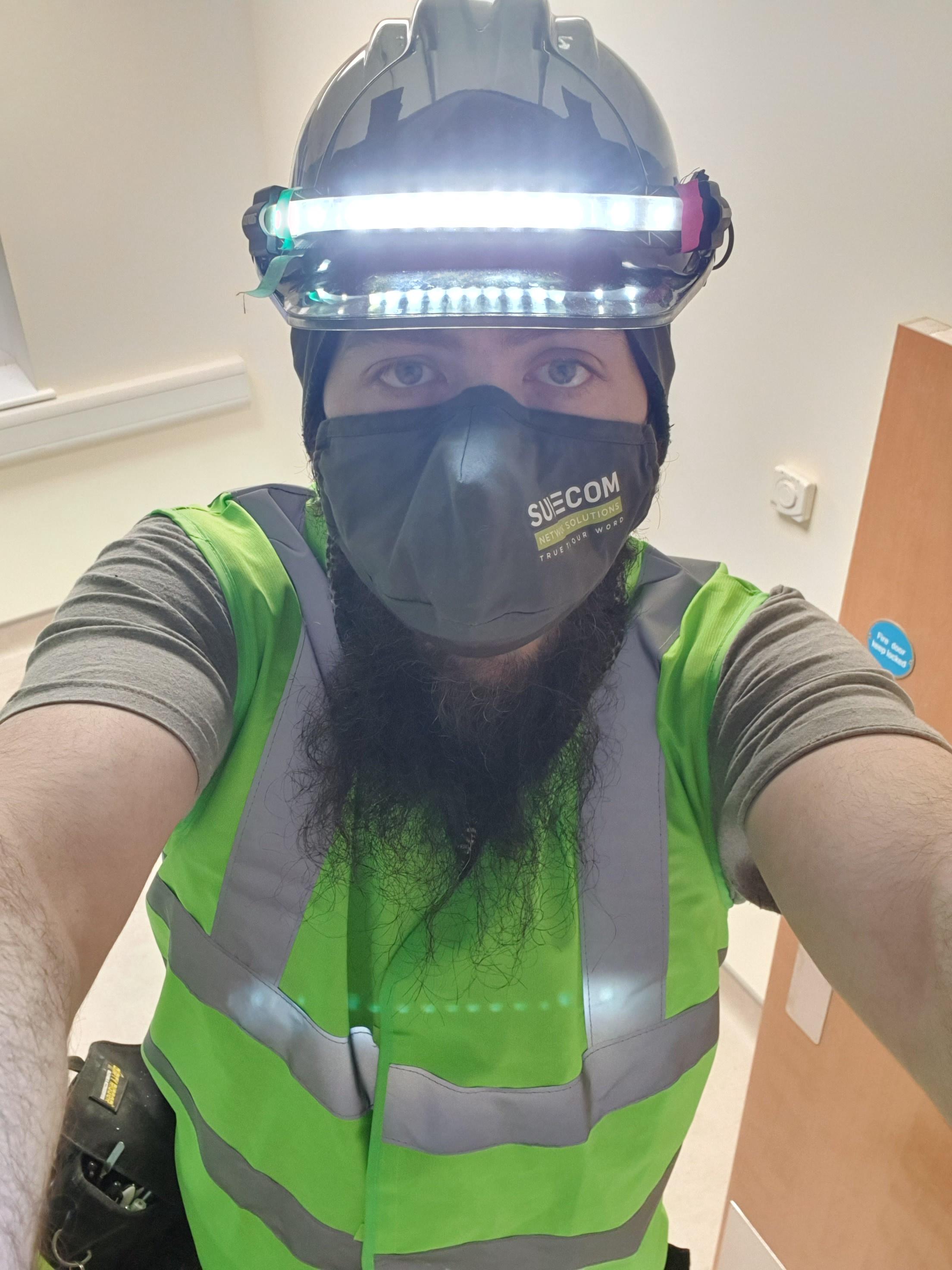 A day in the life installing networks in active hospital wards
