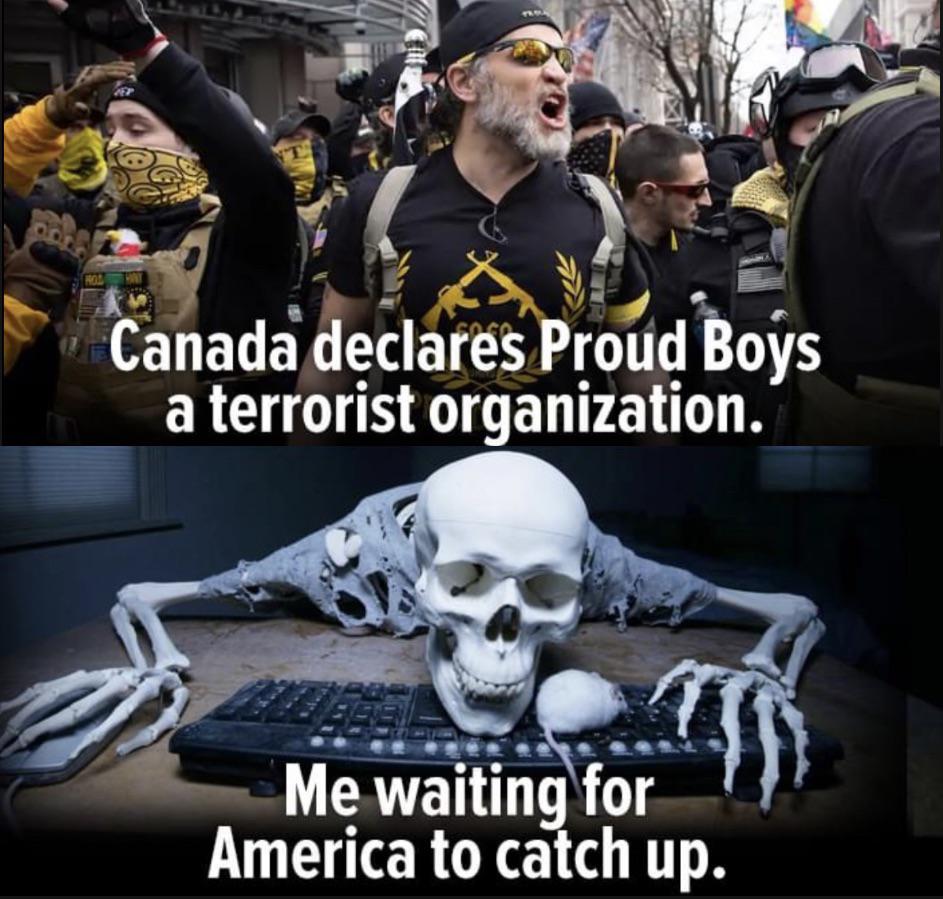 Proud Boys getting their just rewards