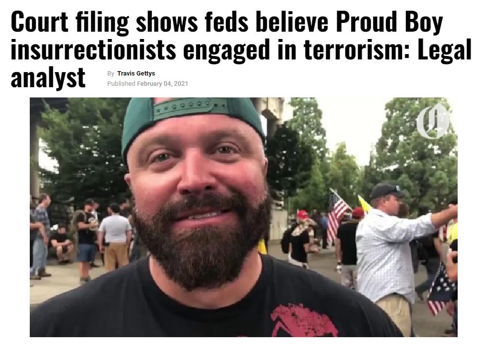 Federal Government Targets Proud Boys with Terrorism Case