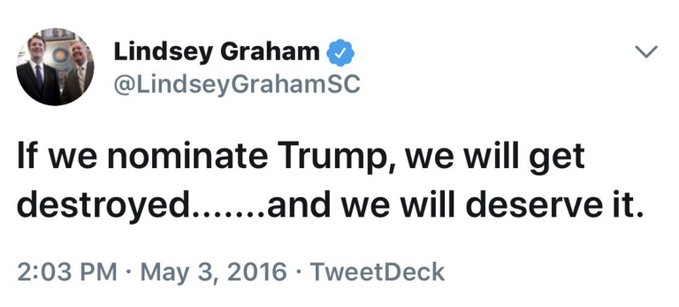 Lindsey Graham is a prophet