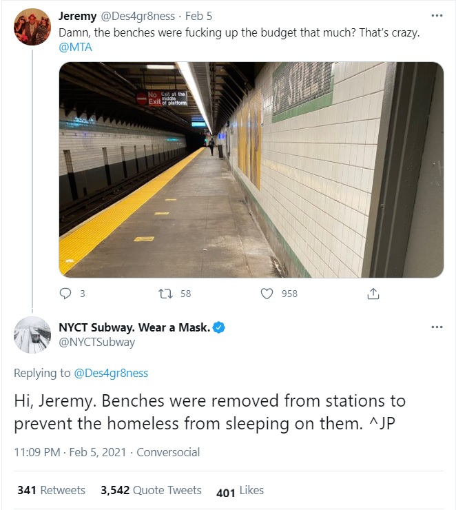 Why would @NYCTSubway delete this tweet?