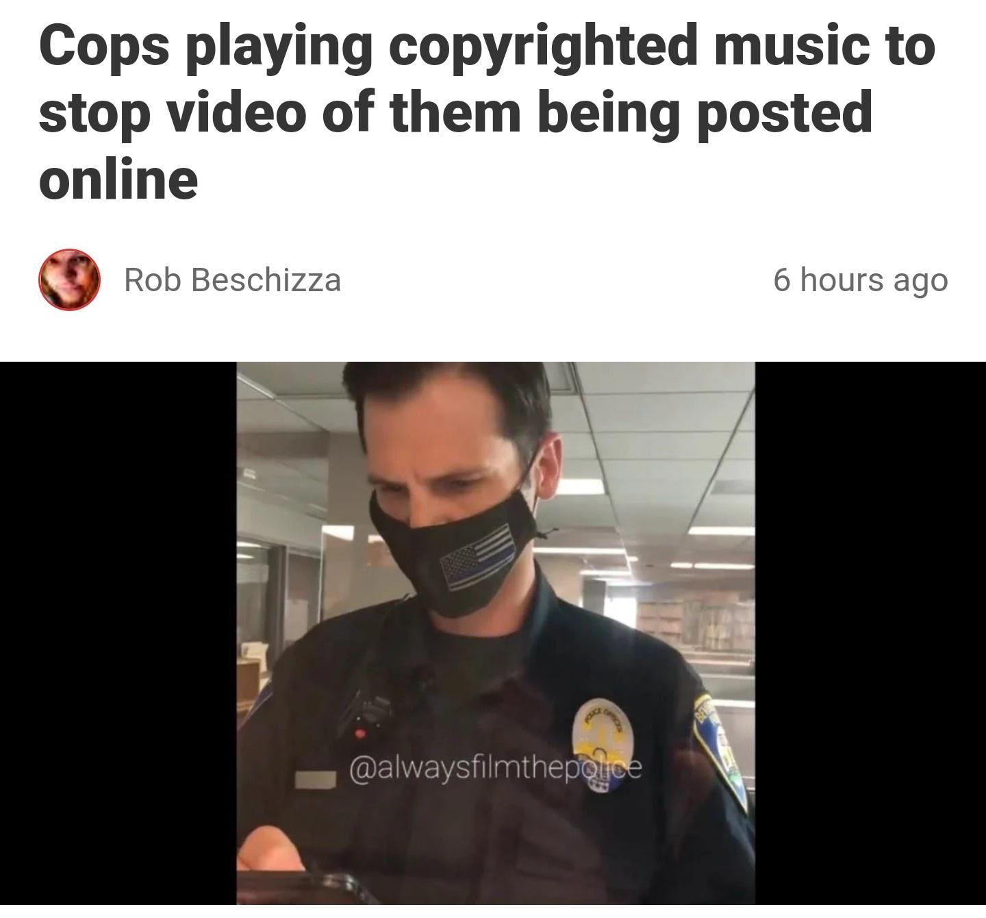 Working the system as usual.