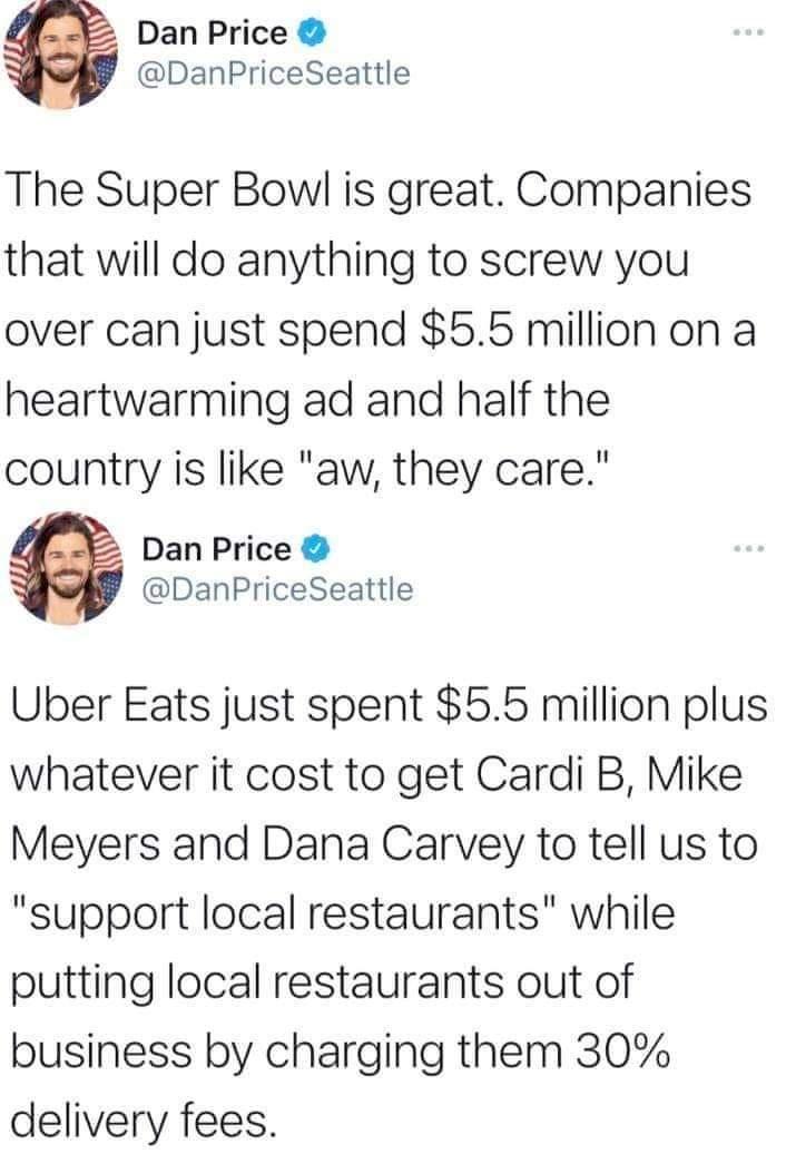 the opposite of compassion is capitalism