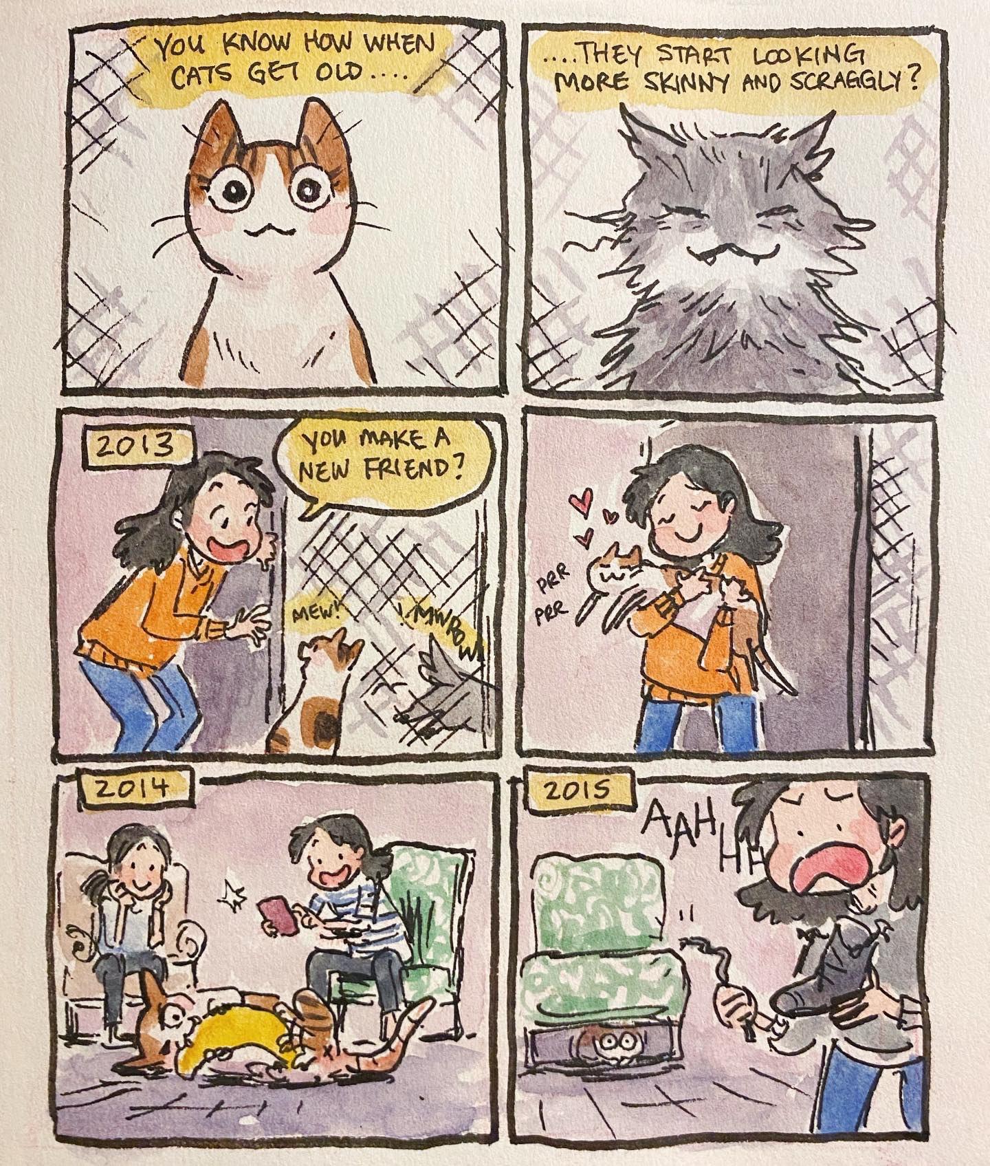 "Please live forever" comic by cisforfrenchfry