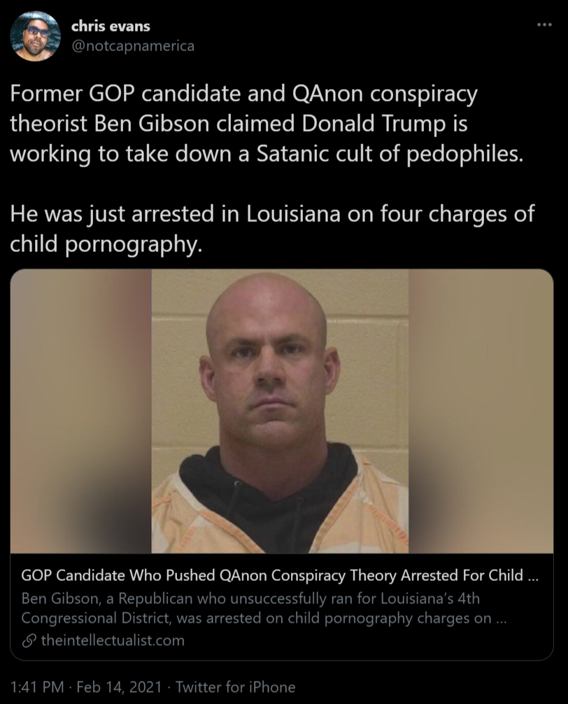 Every accusation is a confession