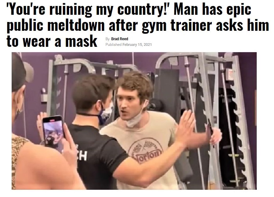 No, Karen. YOU are ruining OUR country.