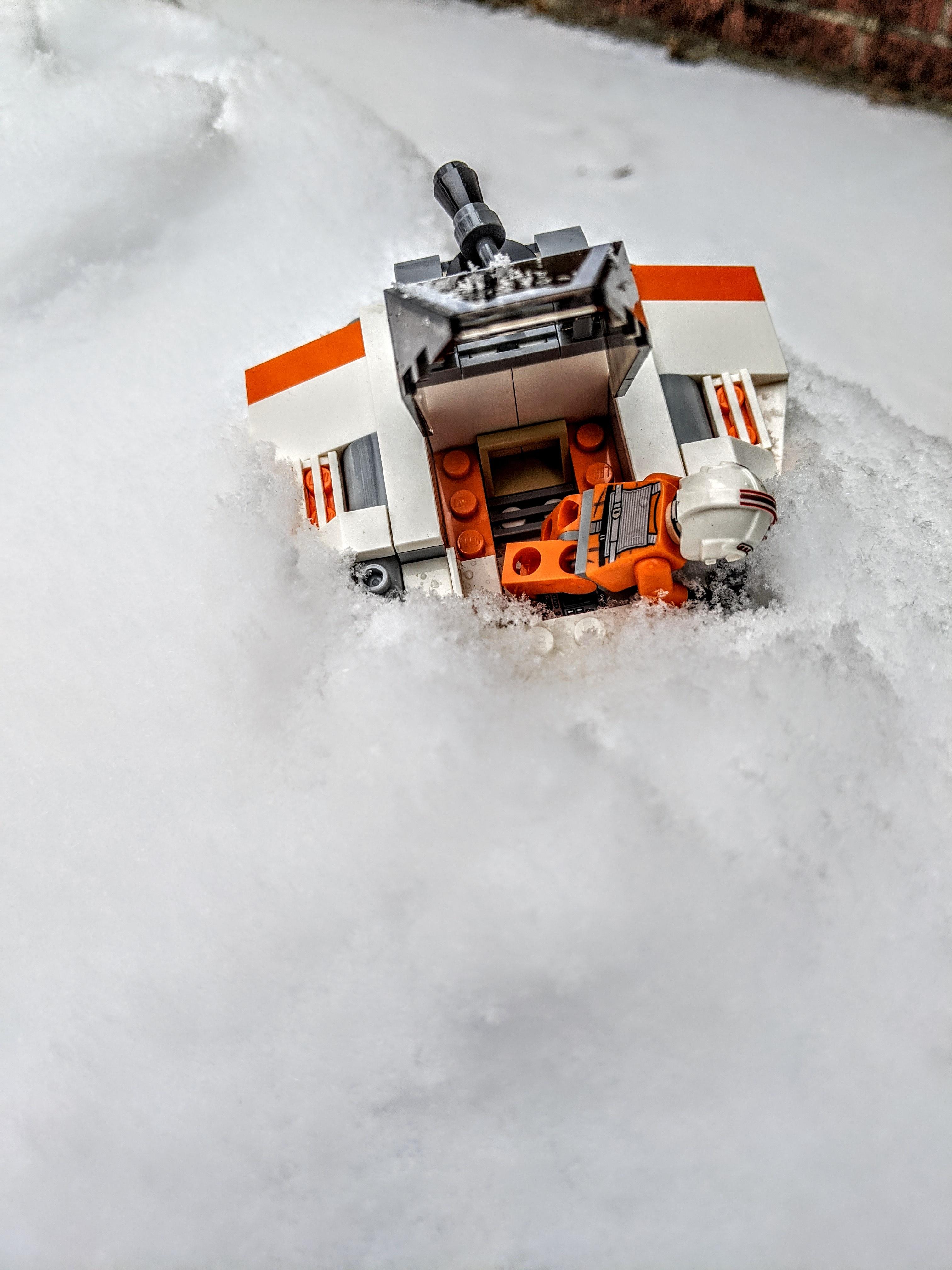 Took a trip to Hoth on my snow day.