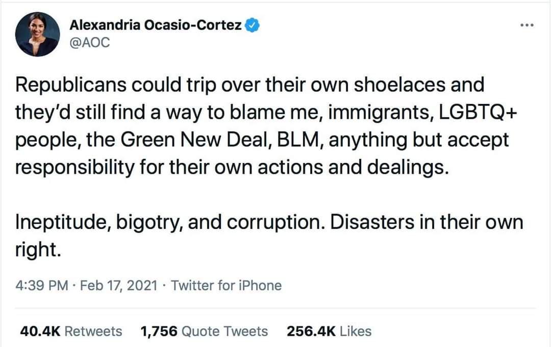 What's happening in Texas is a man-made disaster courtesy of the GOP