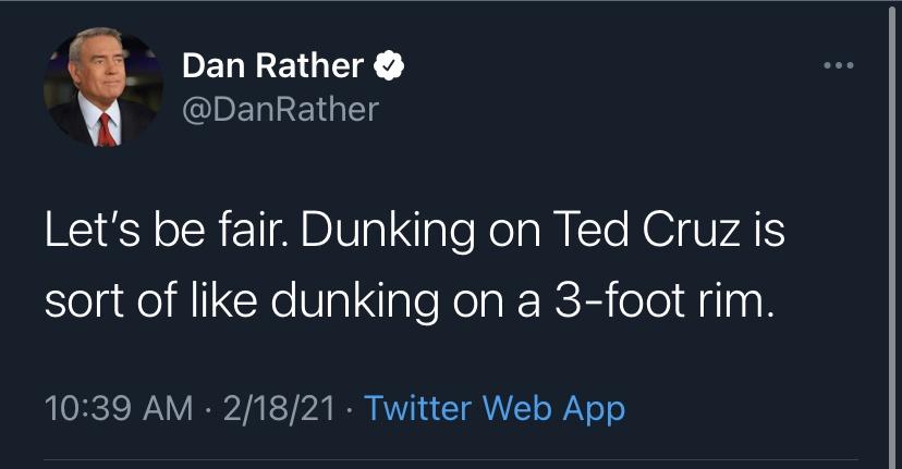 I love Dan Rather