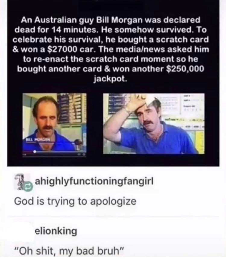 Gods trying to evade a lawsuit