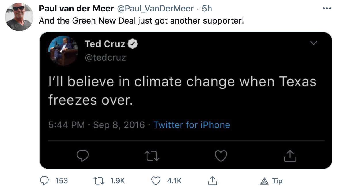 There's always a tweet