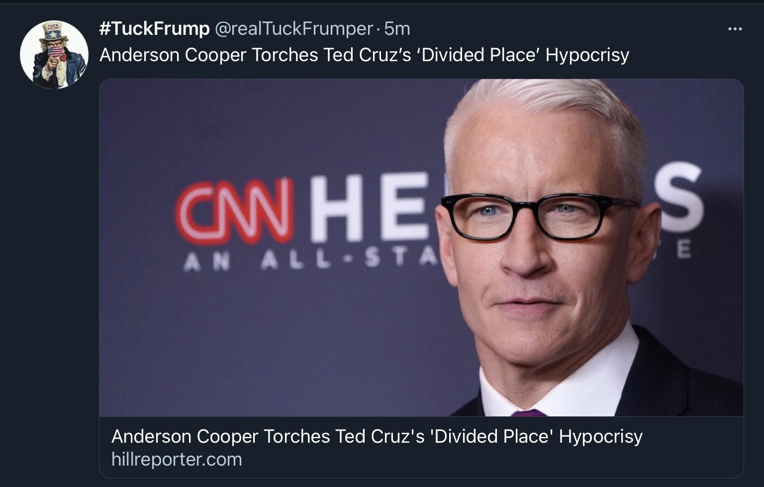 Ted Cruz has it so rough!