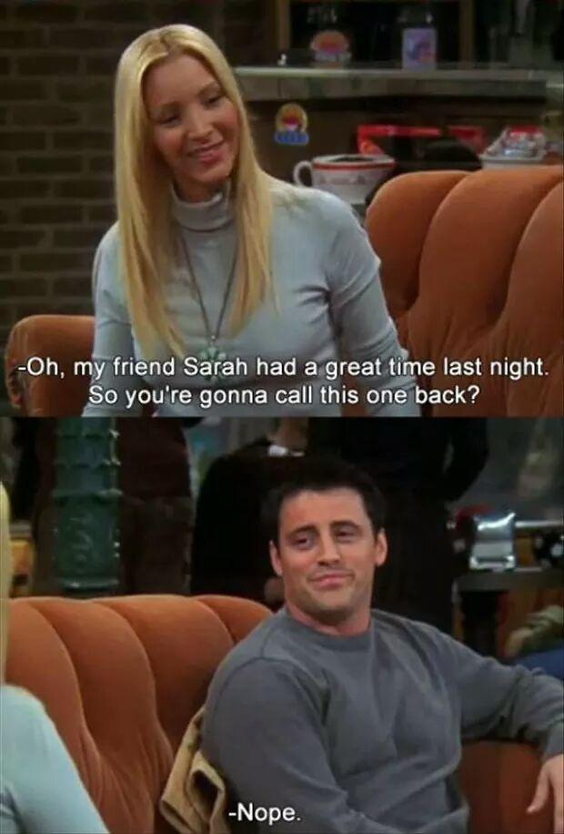 JOEY DOESN'T SHARE FOOD!