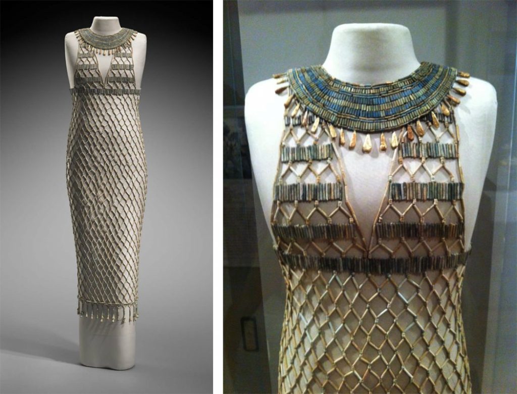 4,500 Year Old Egyptian Bead Dress