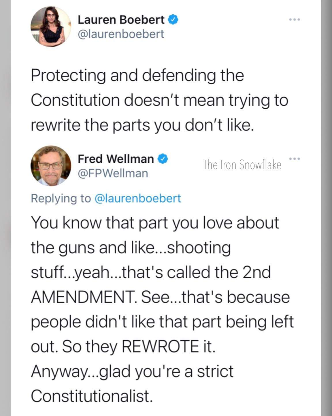 Funny how little they really know isn't it?