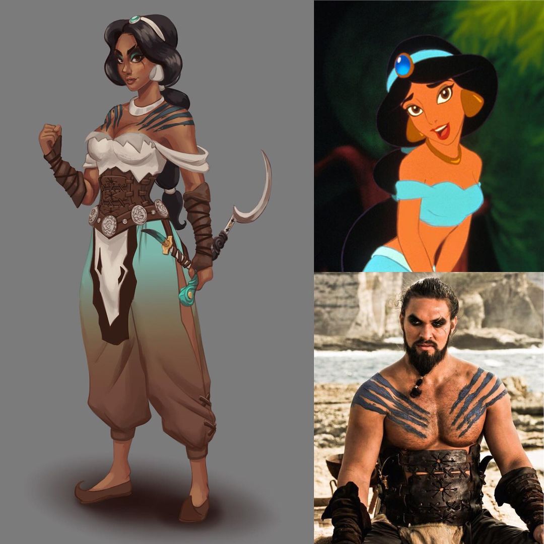 Princess Jasmine of the Dothraki