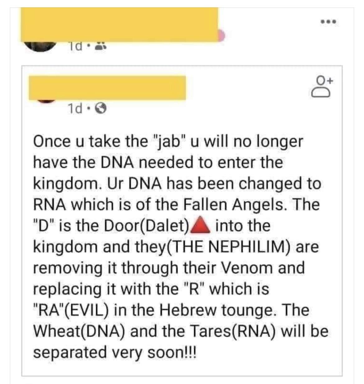 Y&rsquo;all watch out for that covid shot you hear??