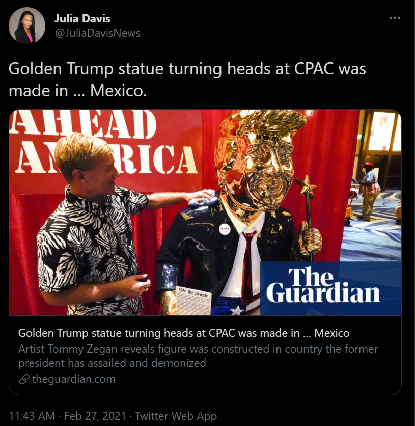 You'll never guess...