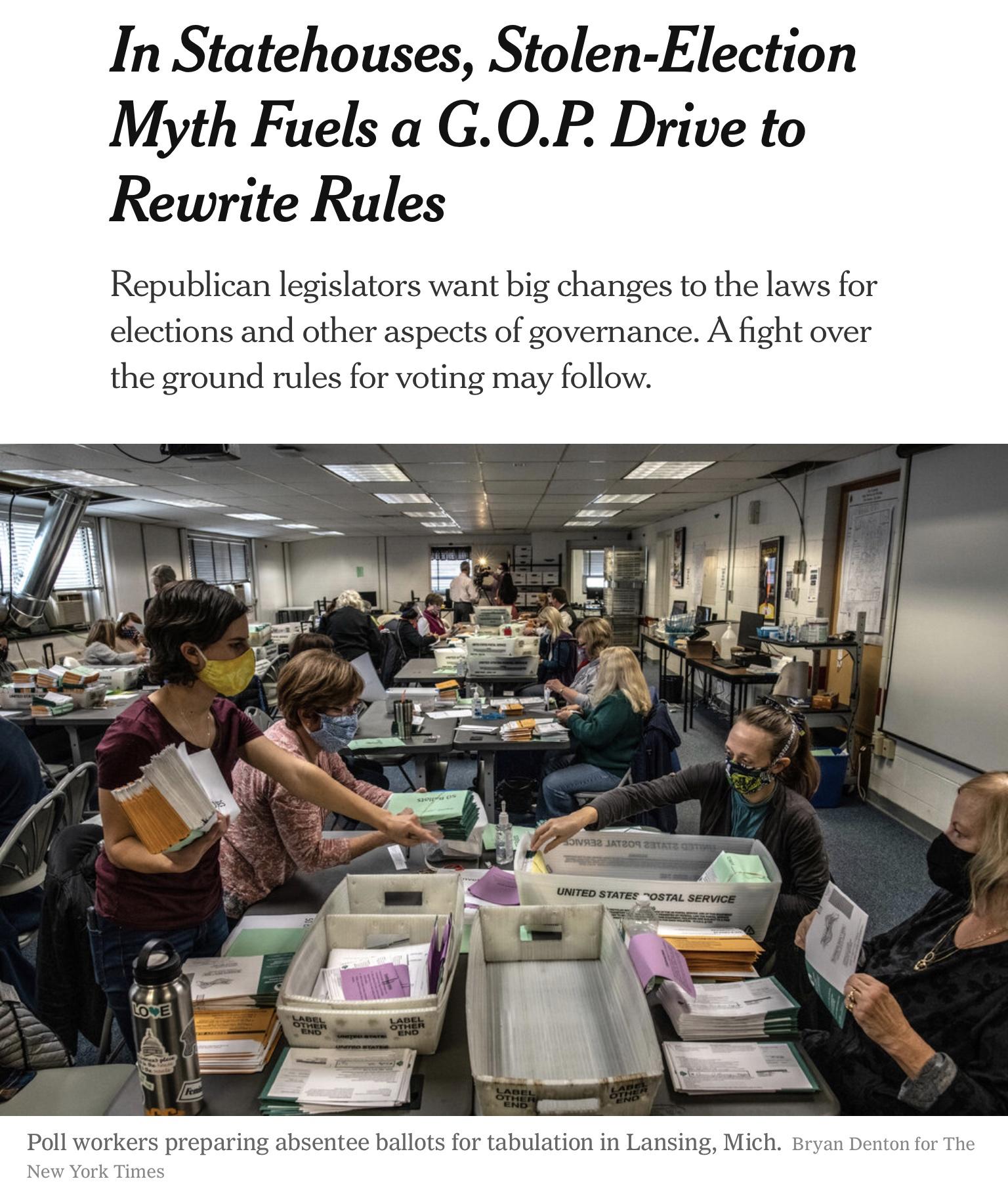 &ldquo;Dangerously antidemocratic&rdquo;