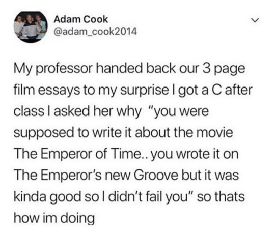 Yay for crediting enthusiasm