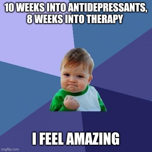 Currently in a place I had never dared dream I would be