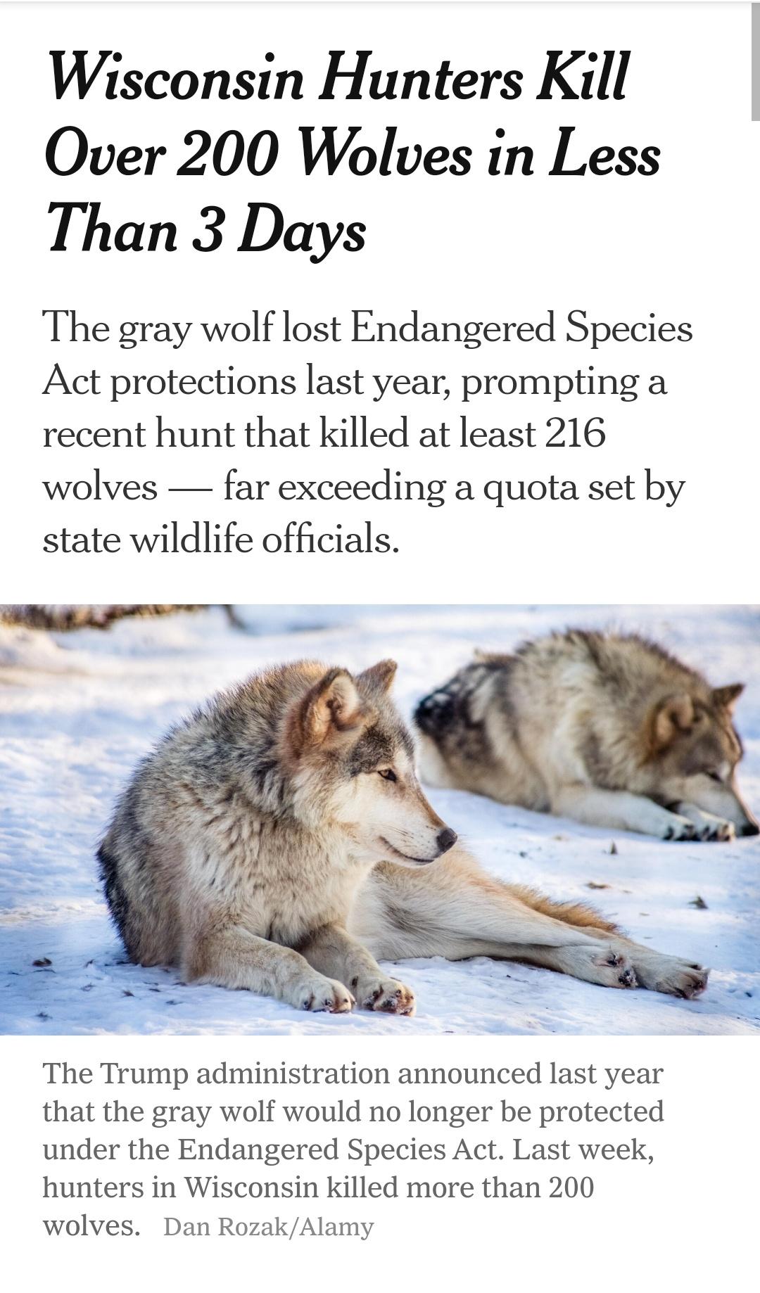 Long term effects of environmental rollbacks