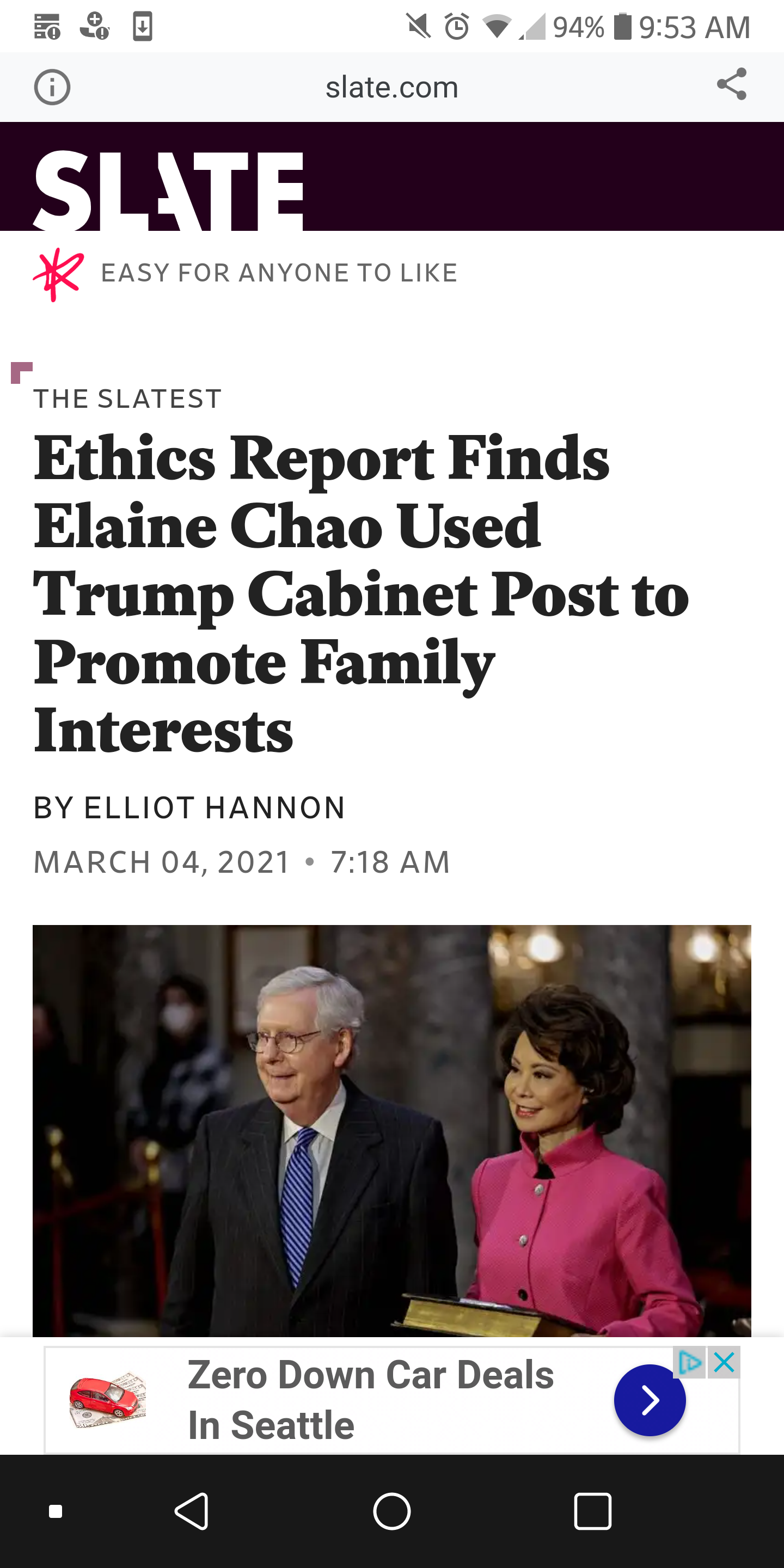 And will not be held accountable...