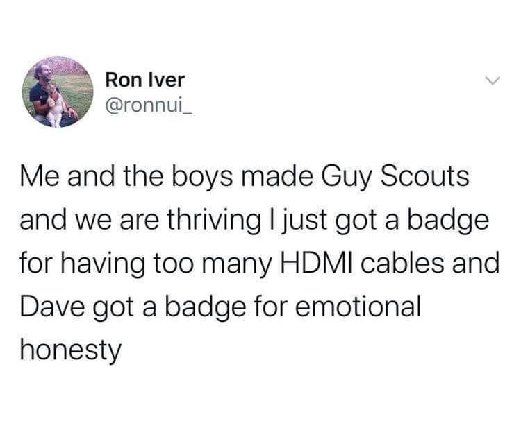 Guy scouts