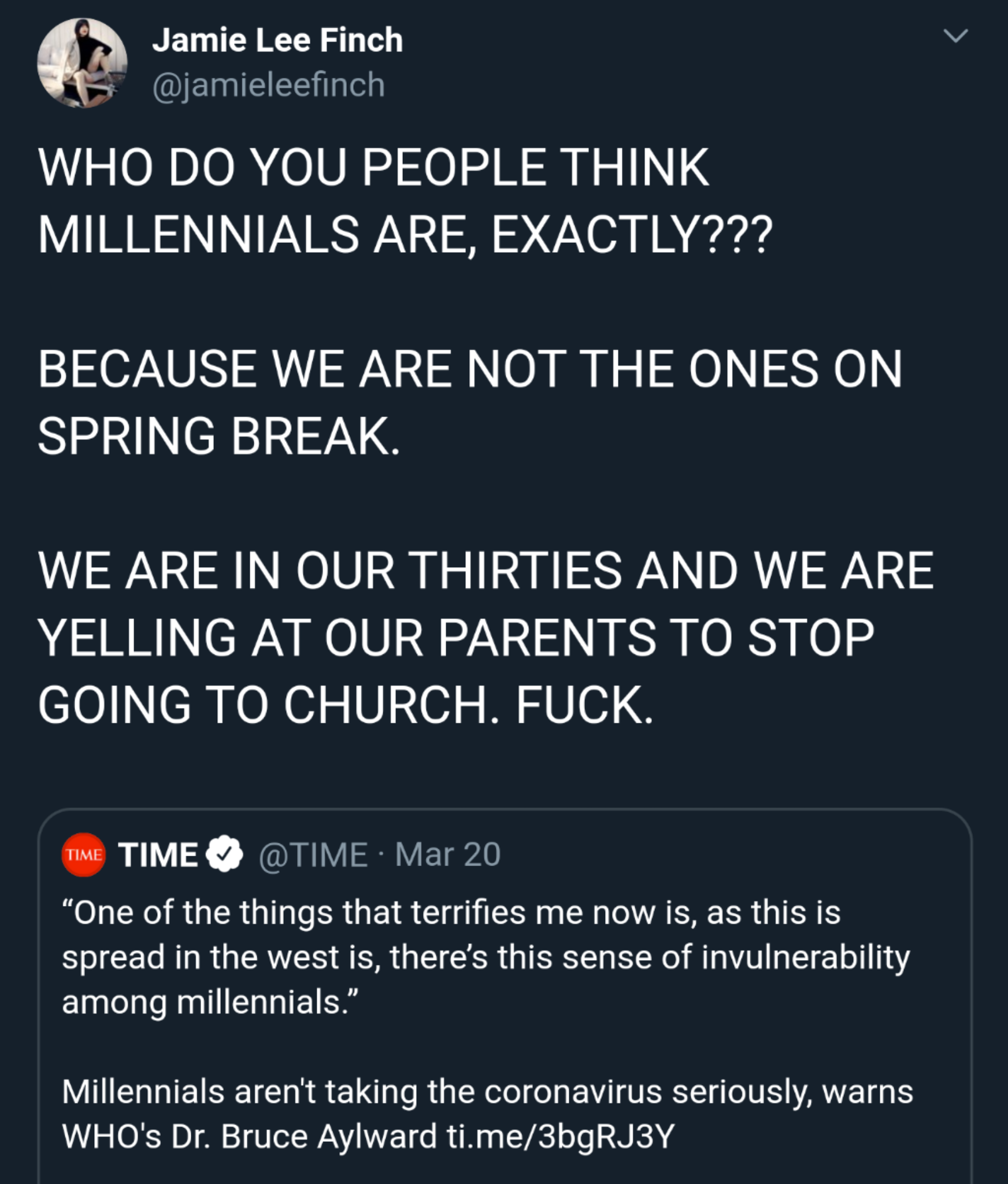 “Socialism” and “millennial” are two wonderful scapegoat terms that get thrown around and mean everything and nothing at the same time.