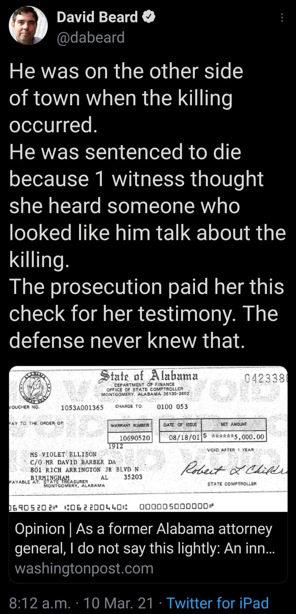 Abolish the death penalty