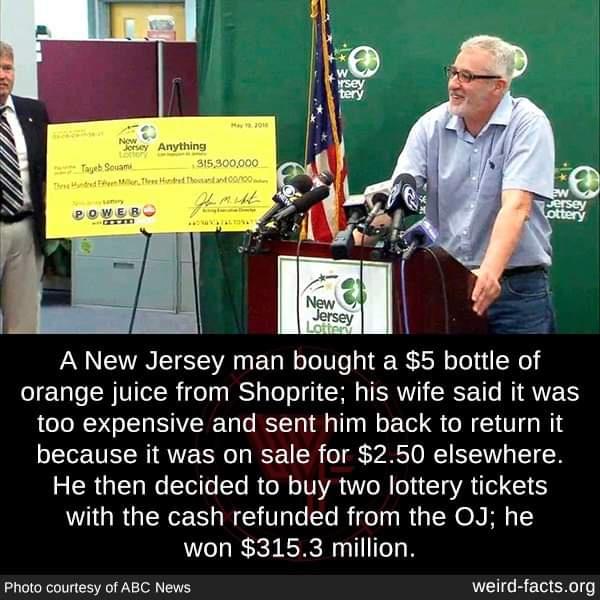 I guess it's good to listen to your wife.