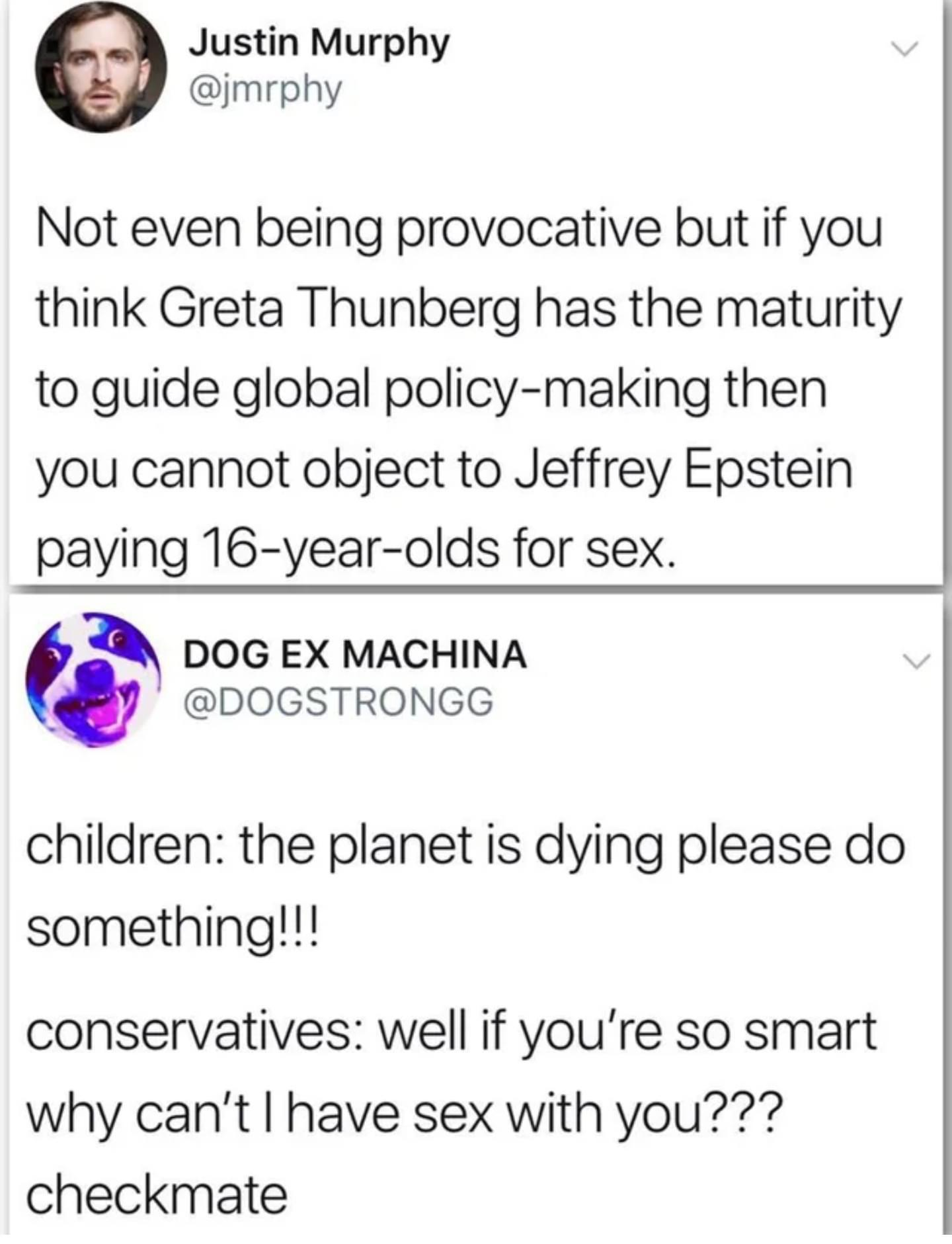 What the actual fuck is wrong with conservatives?