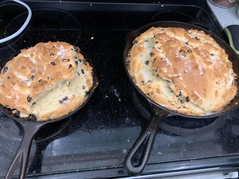 My mom gave me permission to share the Irish Bread recipe that’s been in our family since before my great-great-(great... depending on which side of the family you’re going off of) grandparents came to America from Ireland!