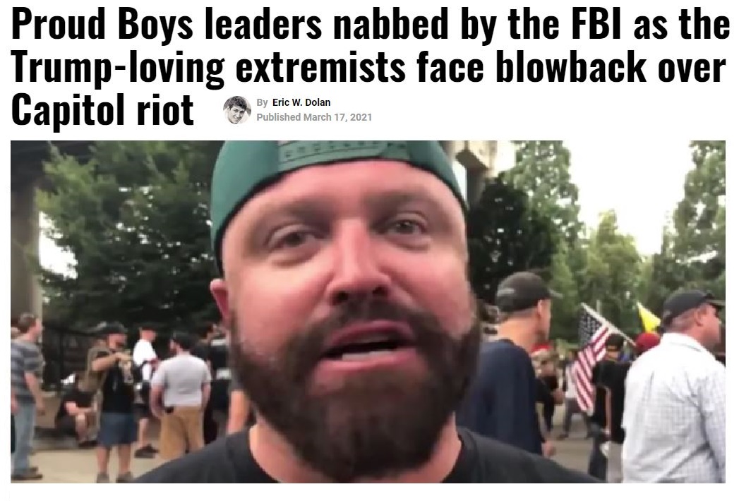 FBI GUTS PROUD BOY LEADERSHIP