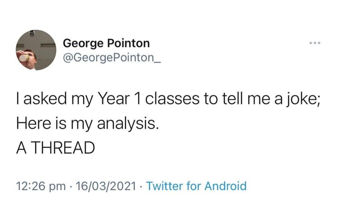 Teacher rates his students' jokes