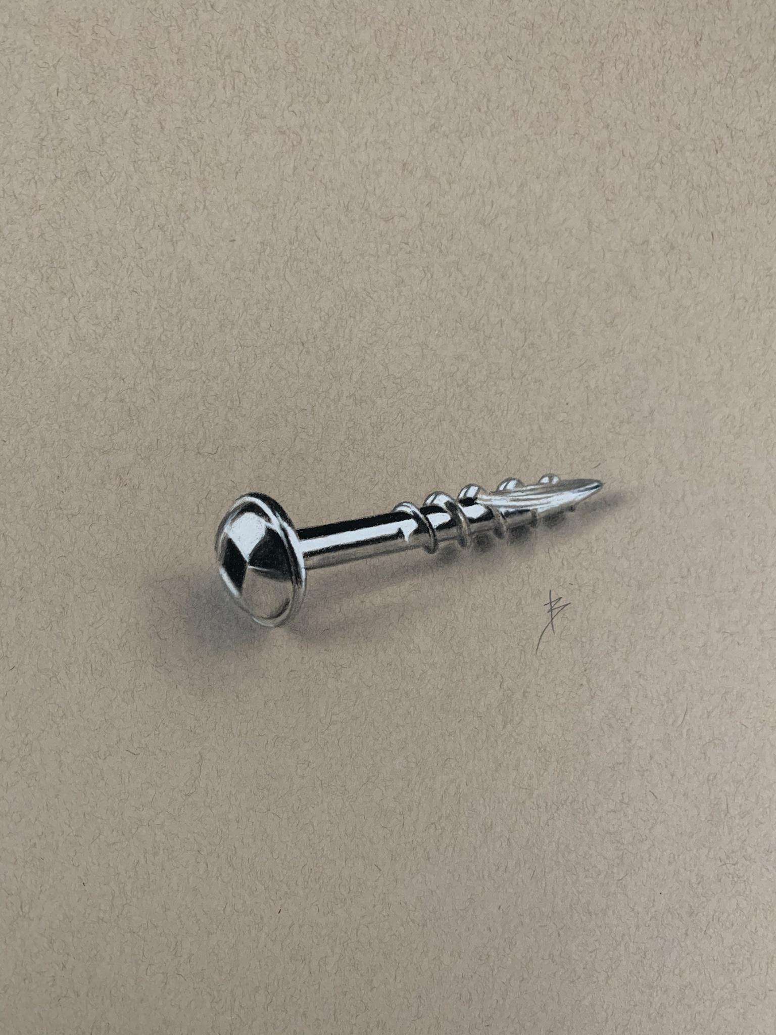 My drawing of a screw