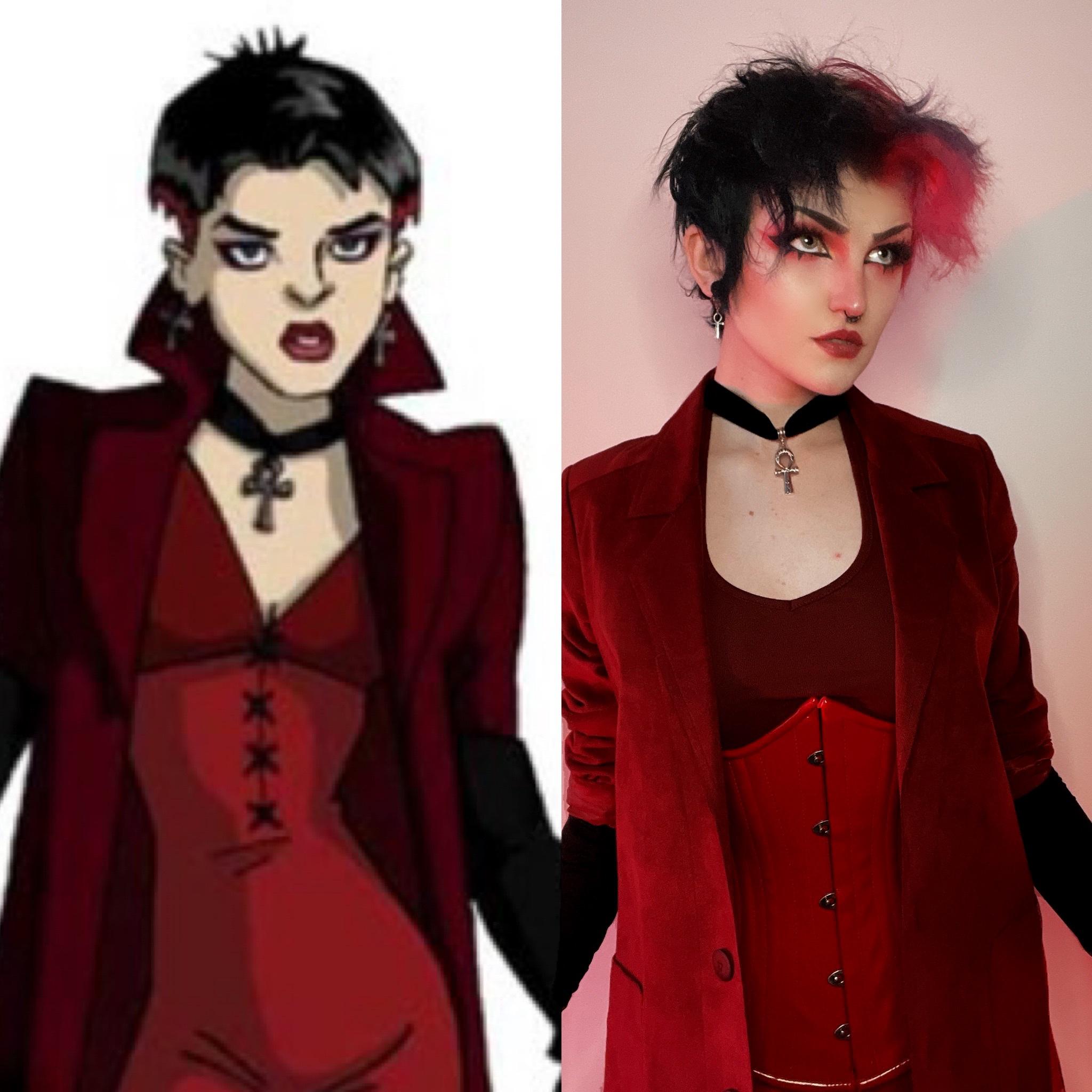 Scarlet Witch Cosplay (X-Men Evolution)