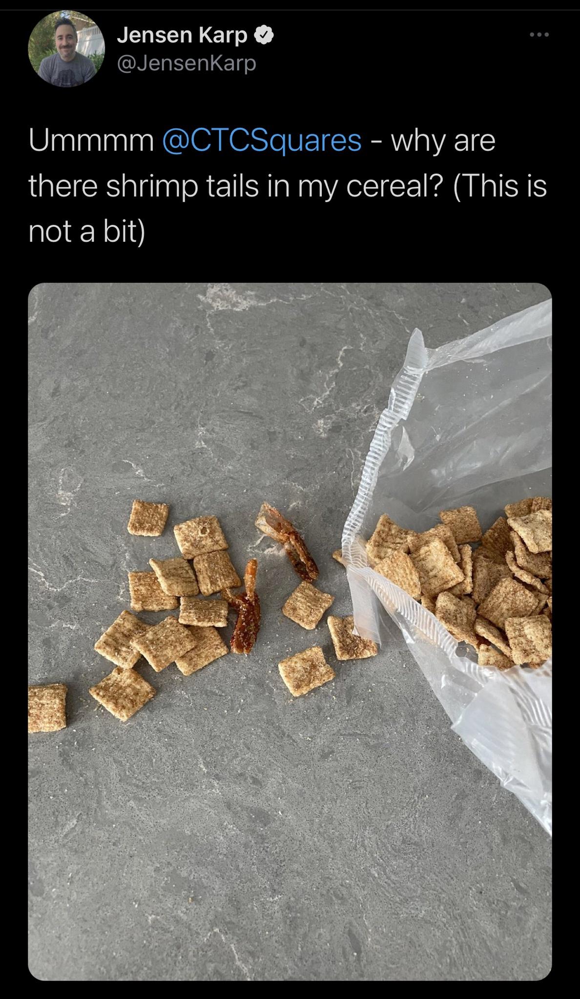 Cinnamon Toast Crunch Shrimp