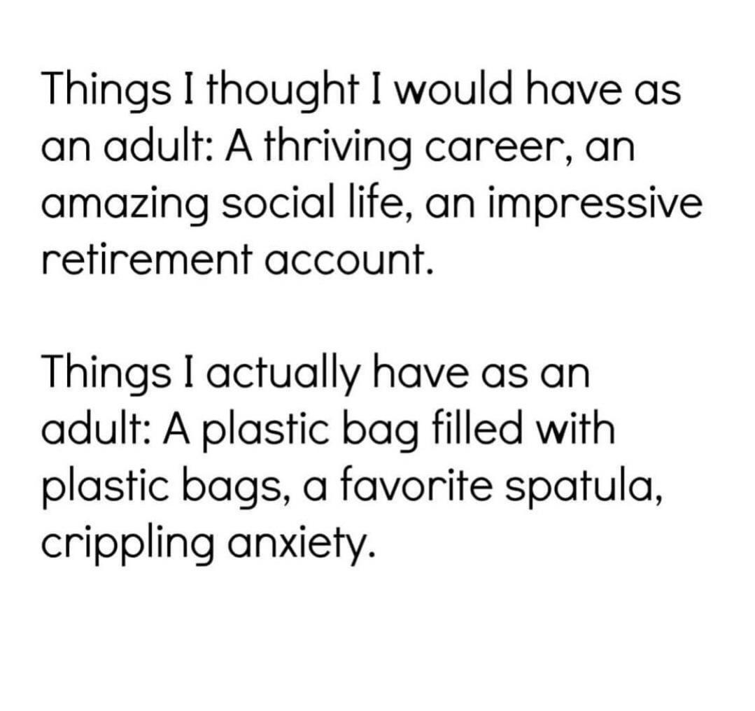 The struggle is real....