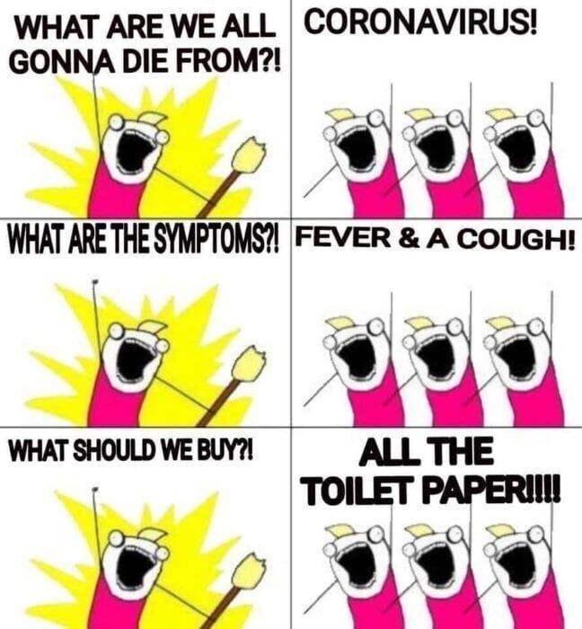 Coronavirus and t.p. ... great story!