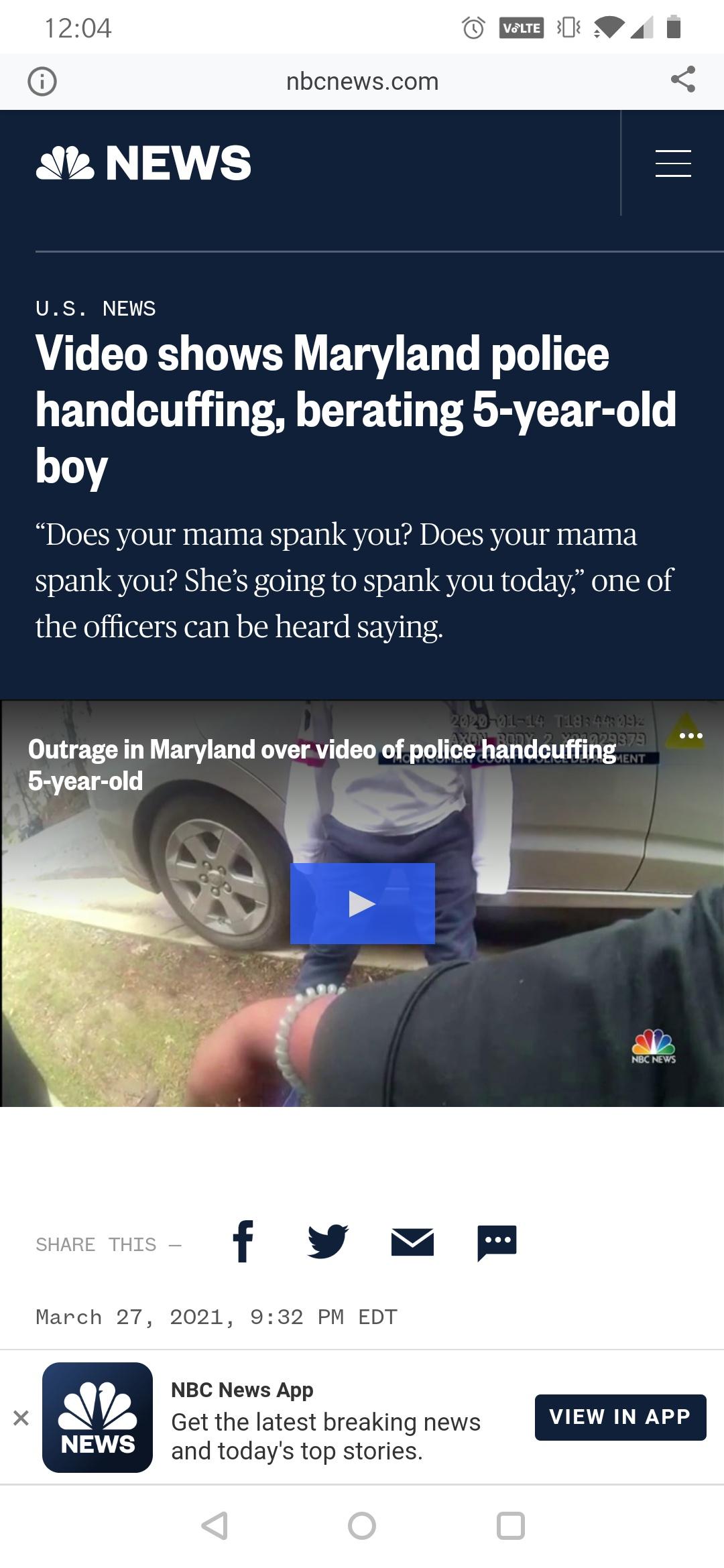 Does your mama spank you? Does your mama spank you? She&rsquo;s going to spank you today,&rdquo; one of the officers can be heard saying
