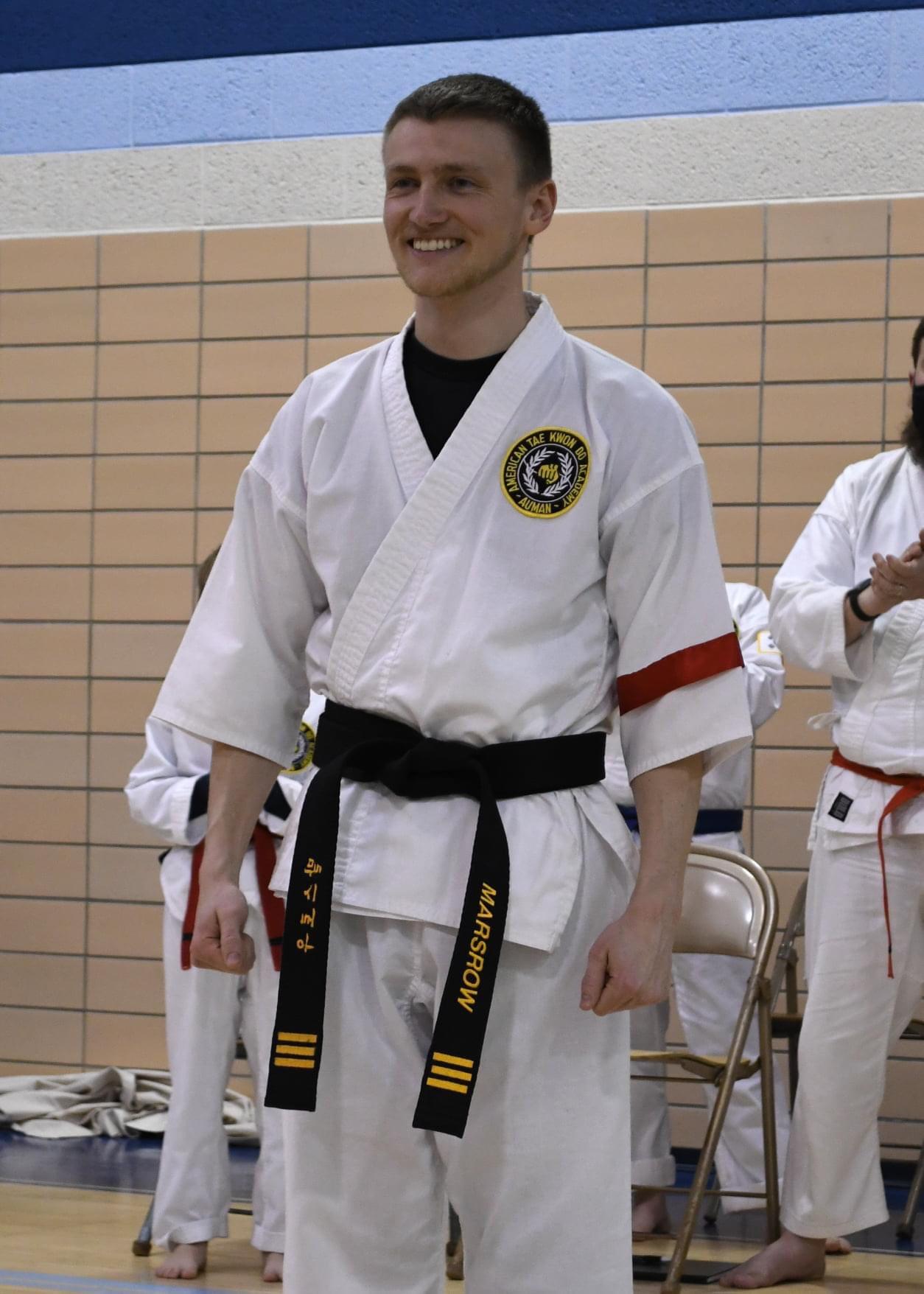 I did it!! I am a Third Degree Black Belt!