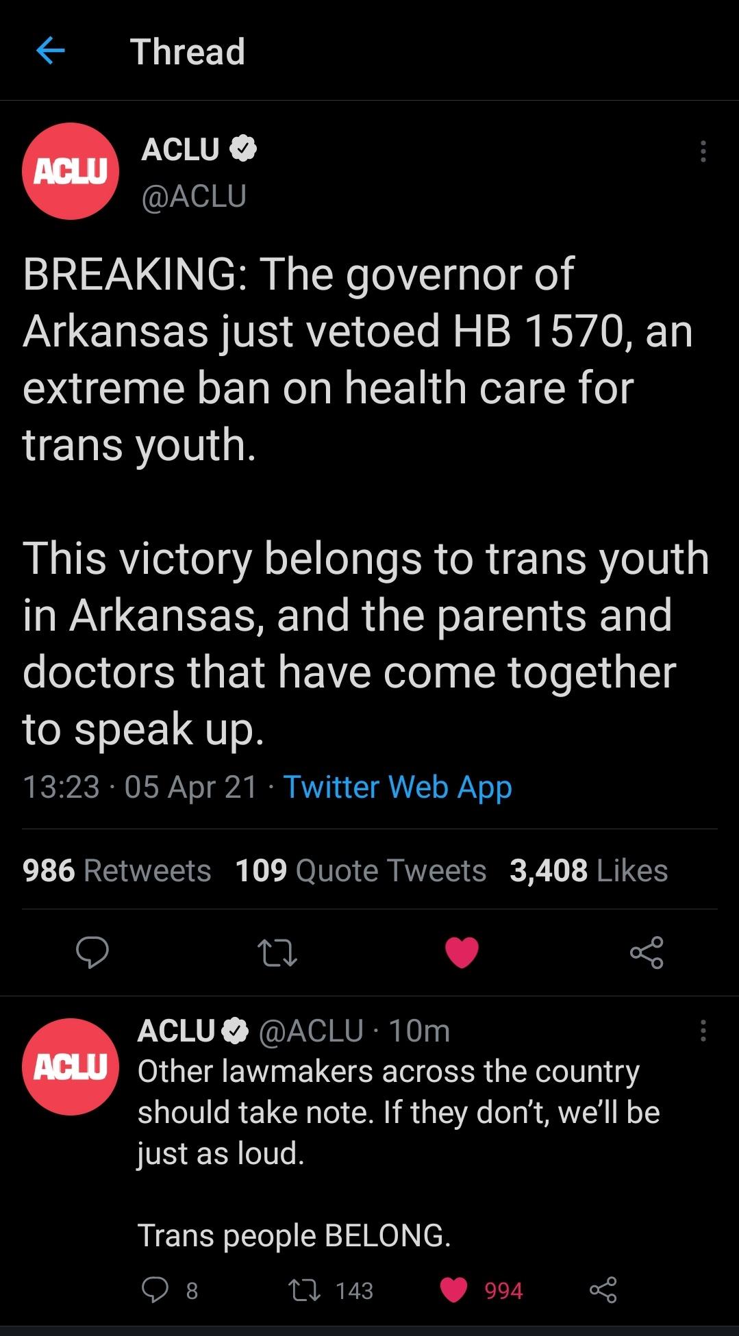 Surprisingly good news. Government should not be deciding what healthcare someone needs.