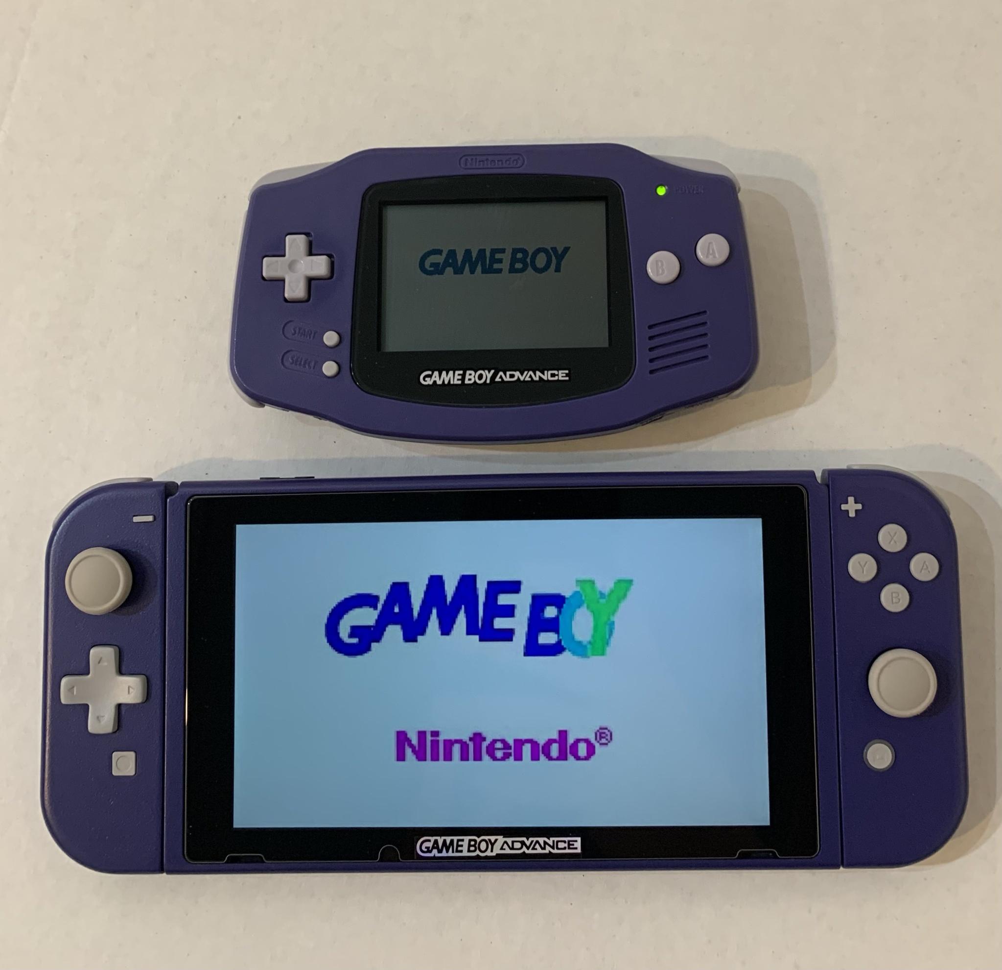 The Nintendo switch of my dreams!! My custom indigo GBA inspired Nintendo Switch.