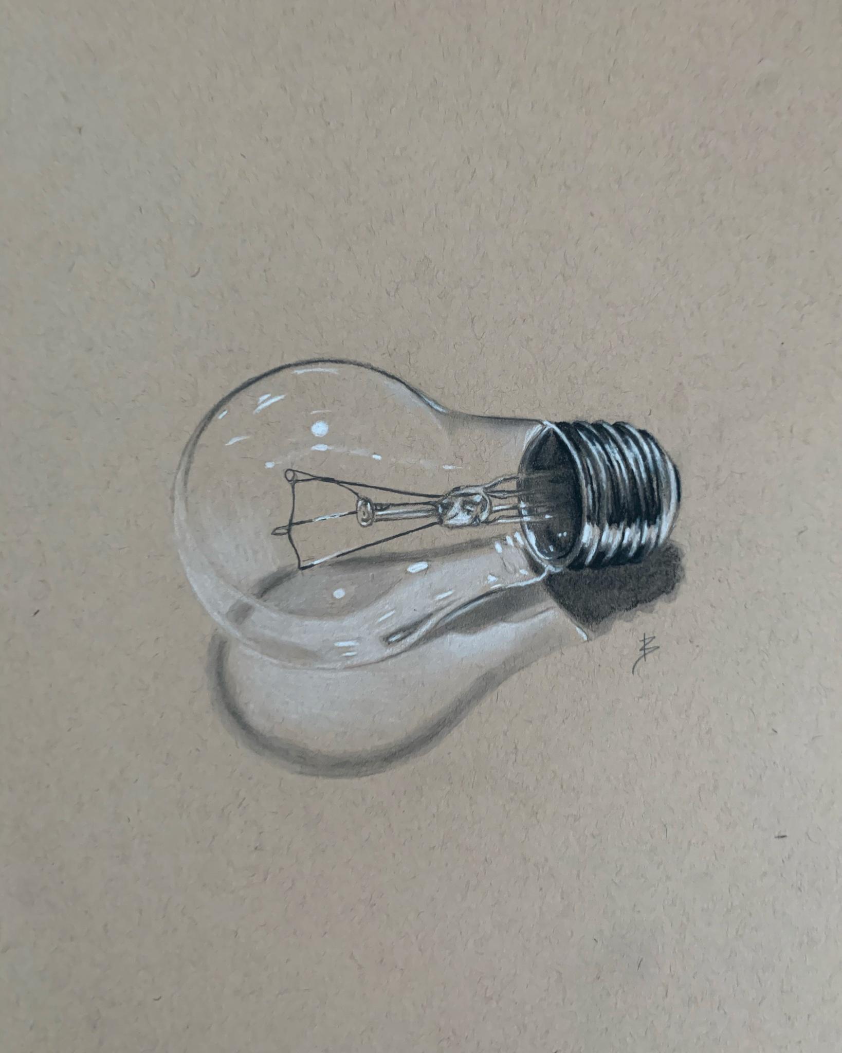 My drawing of a light bulb