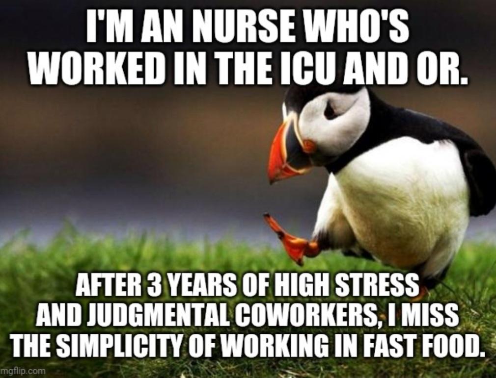 Tired of being an RN