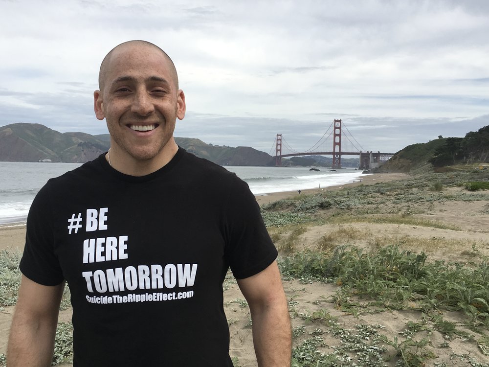 Back in 2000, Kevin Hines jumped off the golden gate bridge due mental illnesses. He miraculous survived because a sea lion was bumping him up and kept his head above water. Now he is a suicide prevention speaker.