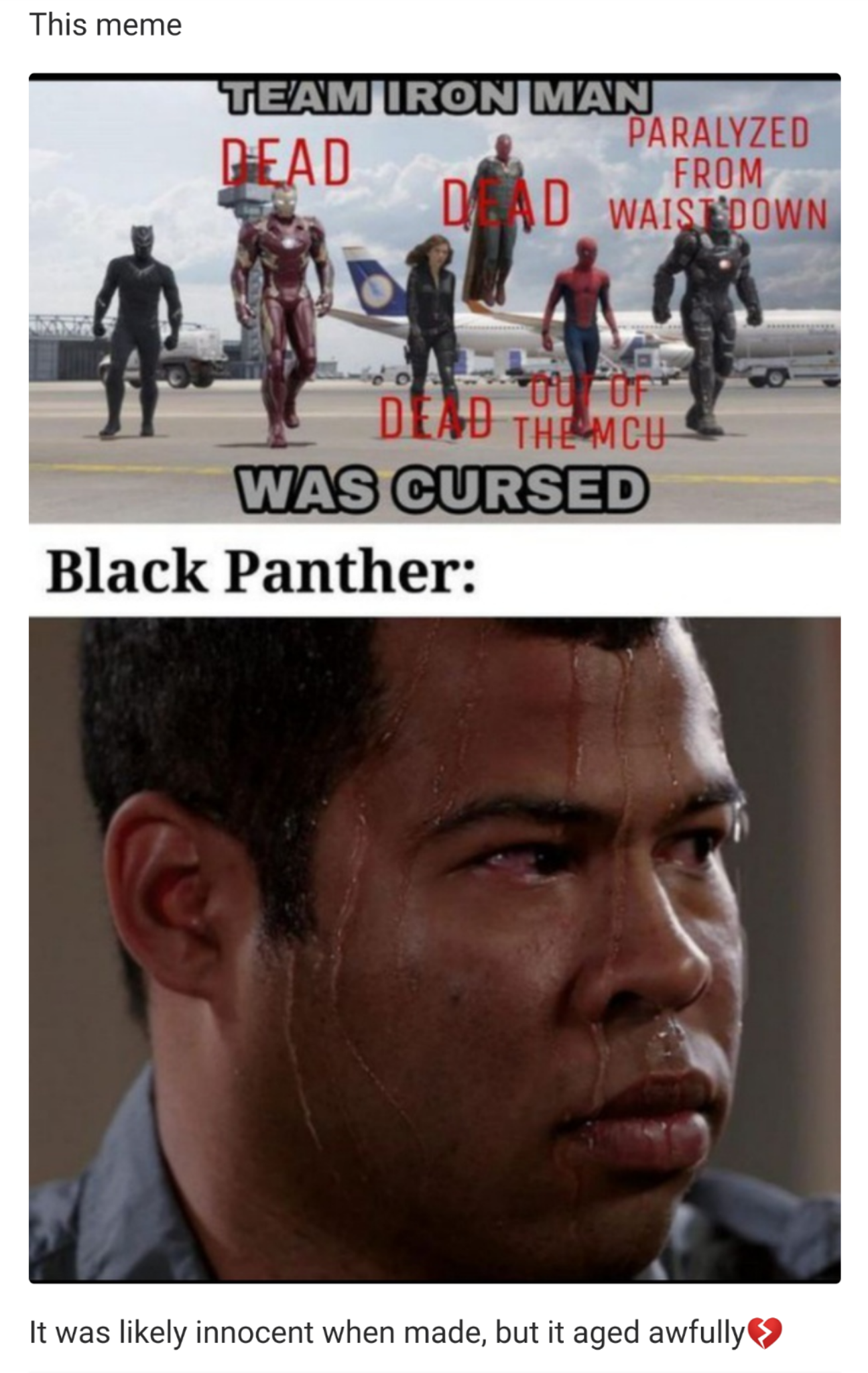 Meme that aged poorly