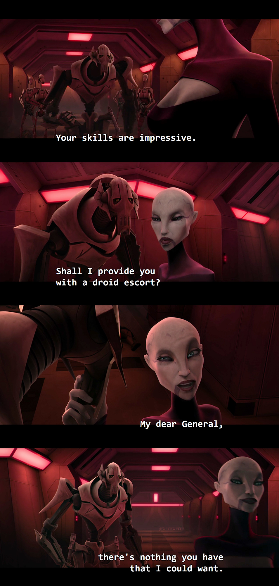 This scene from Clone Wars...