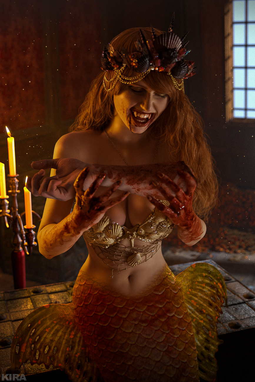 My cosplay Siren Fantasy Mermaid